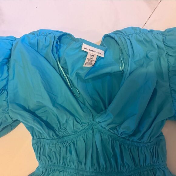 Sincerely jules Blue Dress #20 - Picture 3 of 5